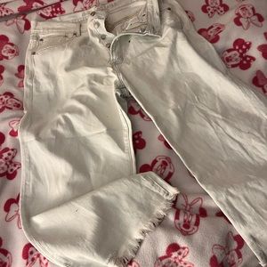 American Eagle Wide Leg Crop Jeans